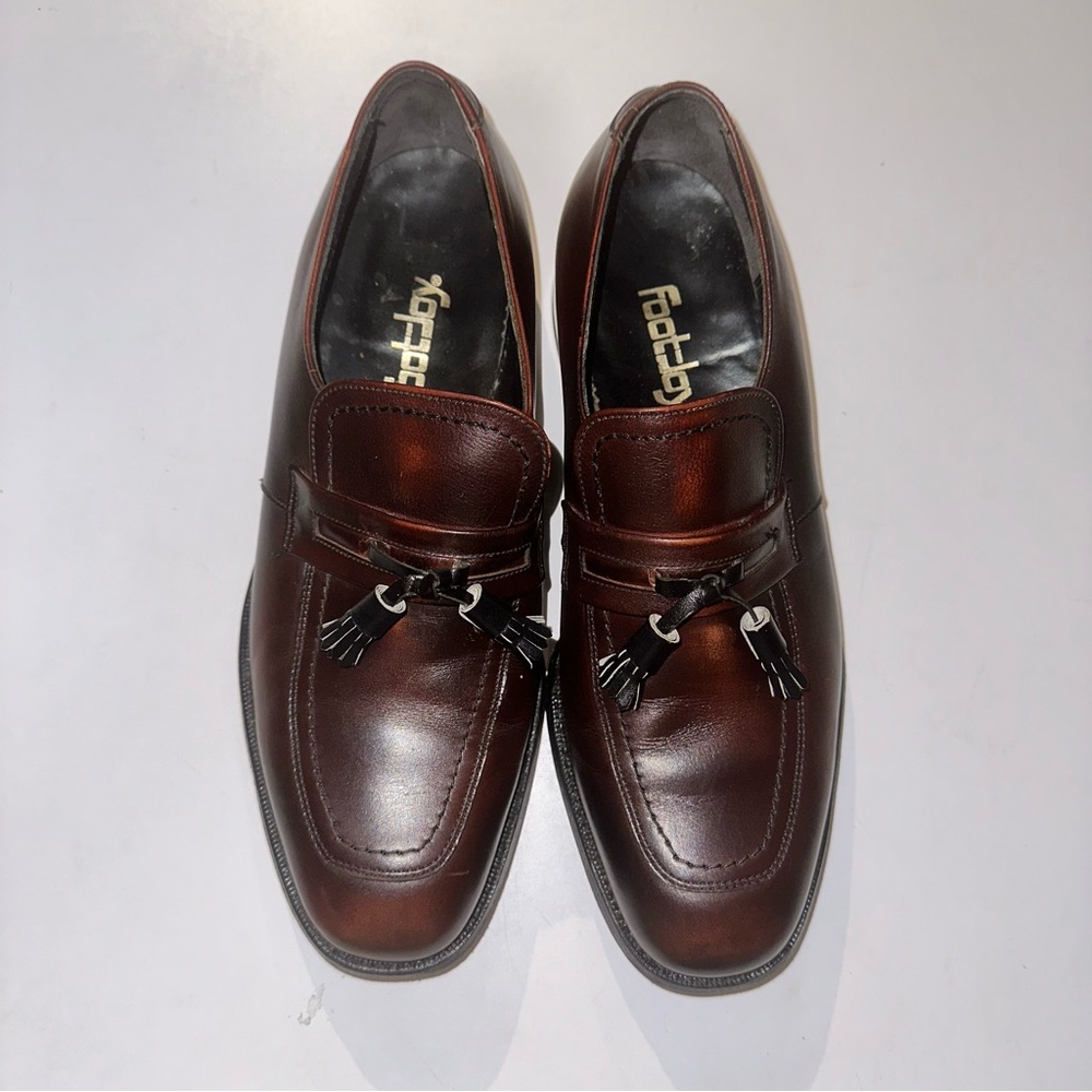 Vintage FootJoy Tassel Loafers Size 9D Made in USA Leather Sole 42002A